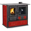 Cuisinière à Bois Traditionnelle La Nordica 7015200 Rosa 5.0 Ceramica ...