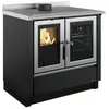 Cuisinière Traditionnelle Bois La Nordica 3005430 Venezia.16 Anthracit...