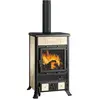 Poêle à Bois La Nordica 3004102 Rossella R1.16 Ceramica Panna