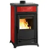 Poêle à Bois La Nordica 3004400 Termorossella Plus Dsa.16 Ceramica Bor...