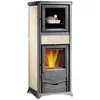 Poêle à Bois Bouilleur La Nordica 3004502 Termorossella Plus Forno Dsa...