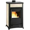 Poêle à Bois La Nordica 3004402 Termorossella Plus Dsa.16 Ceramica Pan...