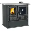 Cuisinière Traditionnelle Bois La Nordica 3003430 Rosa.16 Steel Anthra...