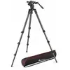 Manfrotto Nitrotech 608 & Trépied Single Leg Carbone