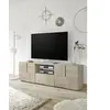 BOBOCHIC Calicosy - Meuble TV 2 Portes 1 Tiroir L181 cm - Dama - Chêne clair TU