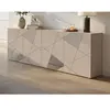 Buffet avec 4 portes - Beige - CANTIANO