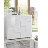 BOBOCHIC Unbekannt Vente-Unique - Buffet Haut Calisto - 2 Portes - Blanc laqué
