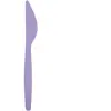 Sachet de 20 COUTEAUX easy 18,5cm plastique, Lilas