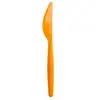 Sachet de 20 COUTEAUX easy 18,5cm plastique, Mangue
