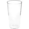 Matfer Lot de 5 VERRES A BIàRE coniques cl plastique rigide, Transparents