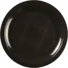 Assiette à desserts noire - 18.5cm - lot de 25