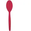 Sachet 20 Cuillères easy 18,5cm plastique, Corail