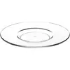 Sous-tasse à Double Expresso Transparente ø 13cm - Lot de 6