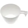 SANTEX Lot 50 Tasses à café en plastique, Blanches