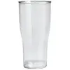 Verre à bière transparent incassable 50cl