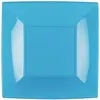 GOLD PLAST 8 Petites Assiettes Turquoise - 18 cm