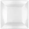8 ASSIETTES DESSERT NICE BLANC 18 CM