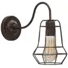 Mauro Ferretti Applique industrielle E27 33x15x27,5 cm foncé