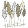 Mauro Ferretti - Décoration murale Feuille C doré/argenté - 87x75x2.5 cm T.U