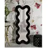 Miroir mural avec cadre en velours noir cm 58x4x160 066139000N