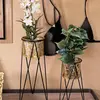 Mauro Ferretti - 2 Pots noir/sevran - 21x21x47 cm T.U