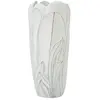 Mauro Ferretti Vase en résine blanche Ø 30,5x69 cm. cm