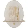 Mauro Ferretti Applique murale en verre et métal Portlan 20 x 11 x 25 cm.