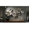 Panneau décoratif 3d en métal multicolore 119x8x60 cm