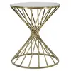 Mauro Ferretti - Table d'appoint Hypnos dorée - 50x42x42 cm T.U