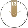 Horloge murale en métal doré ø 60x4,5 cm