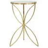 MAURO FERRETTI Selette en métal doré butterfly 35 x 60 cm