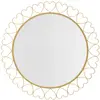 Mauro Ferretti - Miroir Mural Hearts doré - D.80x2.5 cm T.U