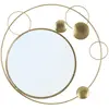 Mauro Ferretti - Miroir Planète doré - 90x3x83 cm T.U