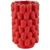 Mauro Ferretti - Vase Fraise rouge - 25x25x36.7 cm T.U