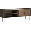 Mauro Ferretti - Meuble tv toronto gris/brun - 150x42x58 cm T.U