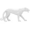Mauro Ferretti - Sculpture panthère blanche - 70x18x32.5 cm T.U