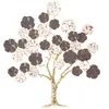 MAURO FERRETTI Panneau décoratif arbre 3d en métal multicolore 73,7x5x80 cm