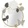 Mauro Ferretti Miroir mural en métal multicolore 74,9x7x66 cm