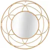 MAURO FERRETTI Miroir mural en métal marron ø 60x3 cm