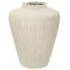 Vase en magnésium couleur crème cm ø 32x40 0421570002