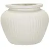 Vase en magnésium couleur crème ø 48x38 cm 0421520000