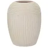 Vase en magnésium couleur crème ø 30x38,5 cm 0421560001