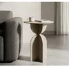 Table basse en métal crème cm ø 45x58 1429030000