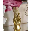 Vase en forme de cornet de glace Mauro Ferretti 12,5x11x31 cm