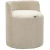 Pouf de coiffeurse avec rangement Mauro Ferretti Dublino 47x53 cm