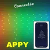 Guirlande Stalactite connectée H90cm 4M APPY 125 LED RGB avec APPlicat...