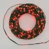 Guirlande lumineuse gouttes 30m 400 LED haute luminosité rouge 8 modes...