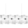 Slamp La Lollo Suspension LED à 1 source lumineuse, LALSXXLWHT01T00NMTEU,