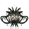 SLAMP lampe à suspension MEDUSA (Noir - Cristalflex® - Opalflex®)