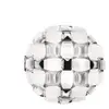 Slamp Mida plafonnier, 50 cm, blanc-platine